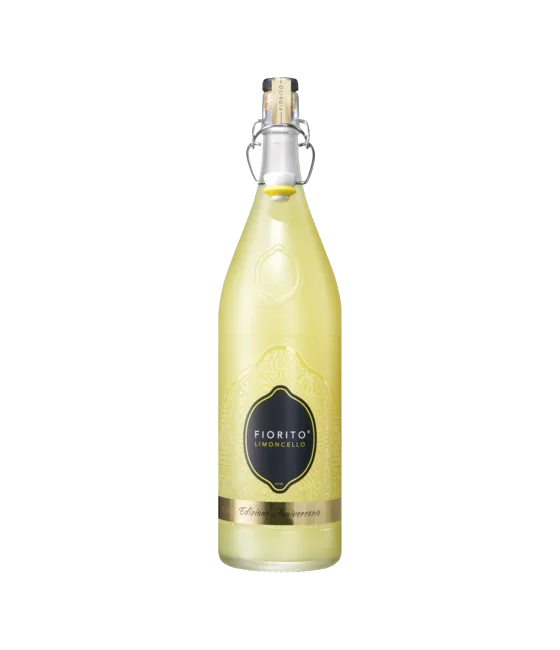 Limoncello Fiorito Edizione Anniversario, fles bij slijterij t Bockje in Bathmen