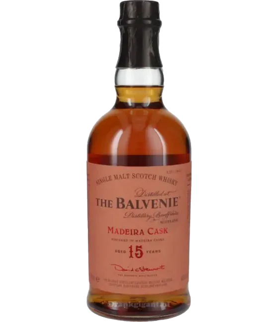 The Balvenie 15 Years Old Madeira Cask Finish, fles bij slijterij t Bockje in Bathmen