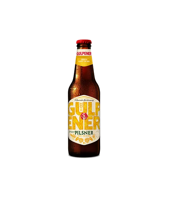 Gulpener Ur Pils, fles bij slijterij t Bockje in Bathmen