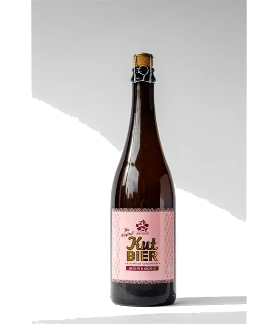 Kutbier 75cl, fles bij slijterij t Bockje in Bathmen