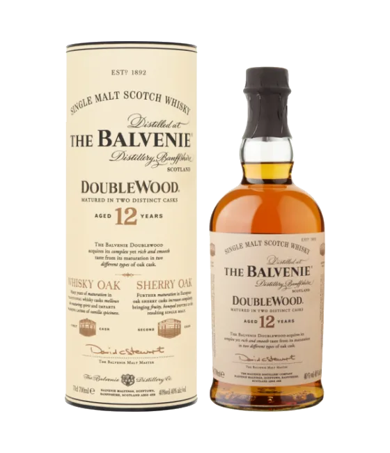 The Balvenie 12 Years Old Doublewood, fles bij slijterij t Bockje in Bathmen