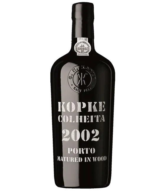Kopke Colheita Port 2002, fles bij slijterij t Bockje in Bathmen