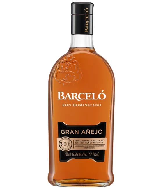 Barceló Gran Añejo, fles bij slijterij t Bockje in Bathmen
