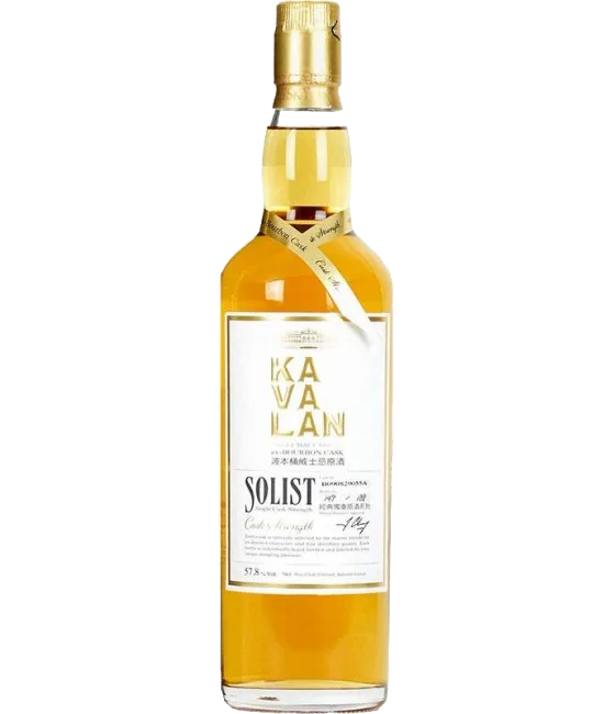 Kavalan Solist Ex-Bourbon Cask, fles bij slijterij t Bockje in Bathmen