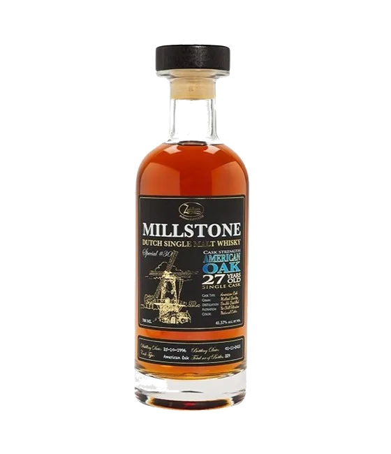 Millstone Special #30 American Oak 27 Years Old 1996, fles bij slijterij t Bockje in Bathmen