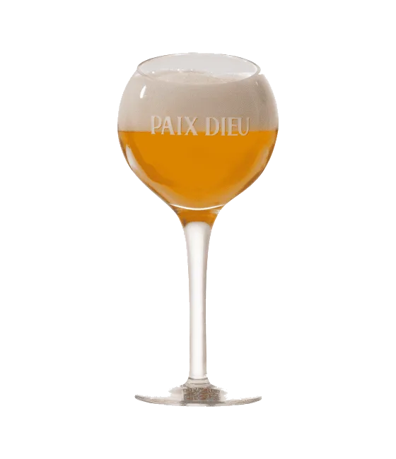 Brasserie Caulier Paix Dieu Glas Petite Lune, fles bij slijterij t Bockje in Bathmen