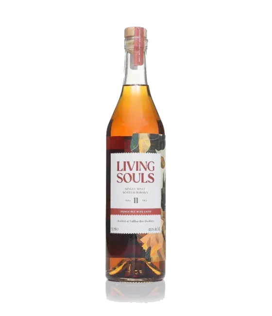 Living Souls Laphroaig 11 Years Old Bourbon Barrels, fles bij slijterij t Bockje in Bathmen