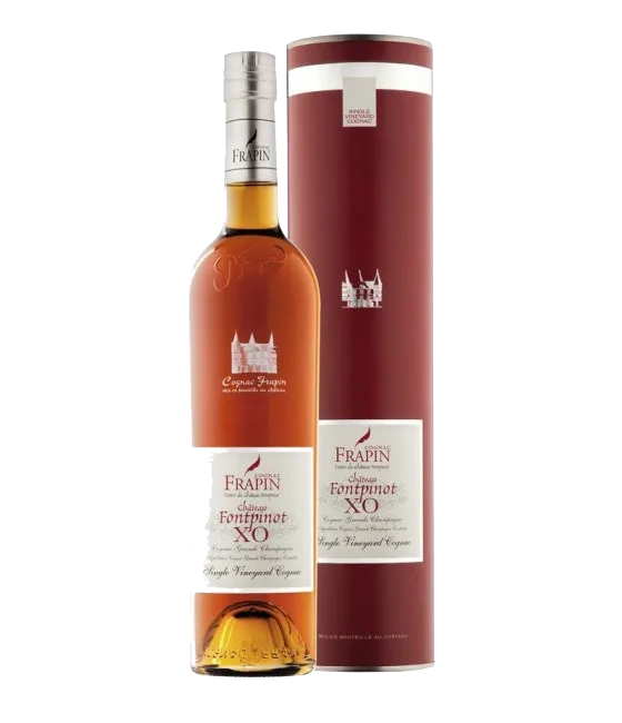 Frapin Chateau Fontpinot XO Cognac Grande Champagne, fles bij slijterij t Bockje in Bathmen