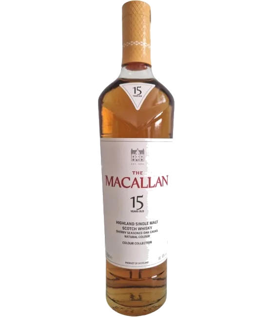 The Macallan 15 Years Old Colour Collection, fles bij slijterij t Bockje in Bathmen