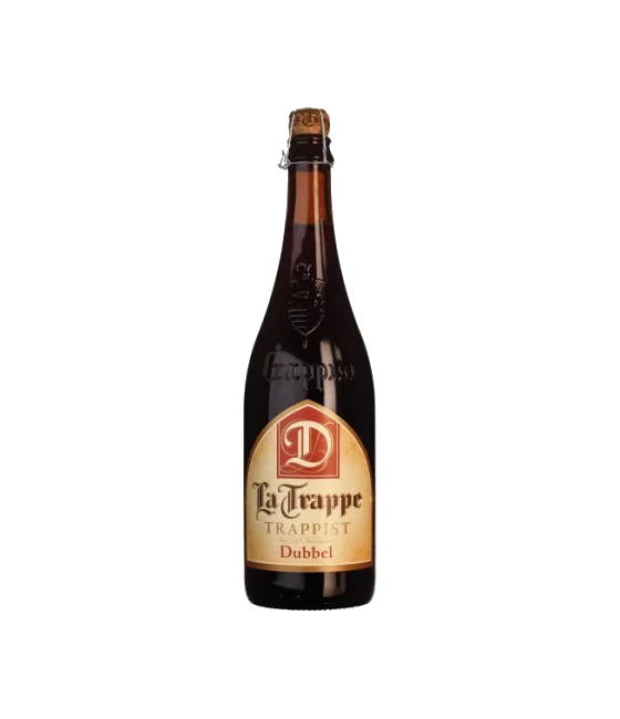 La Trappe Trappist Dubbel 75 cl, fles bij slijterij t Bockje in Bathmen