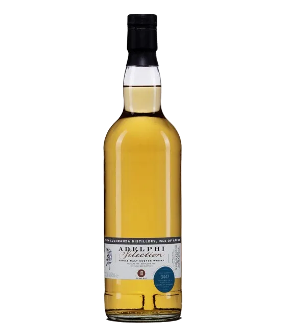 Adelphi Selection Lochranza 10 Years Old 2014 #3447, fles bij slijterij t Bockje in Bathmen