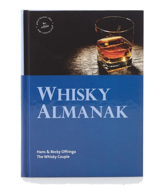 Whisky Almanak Hans & Becky Offringa 4e editie, fles bij slijterij t Bockje in Bathmen