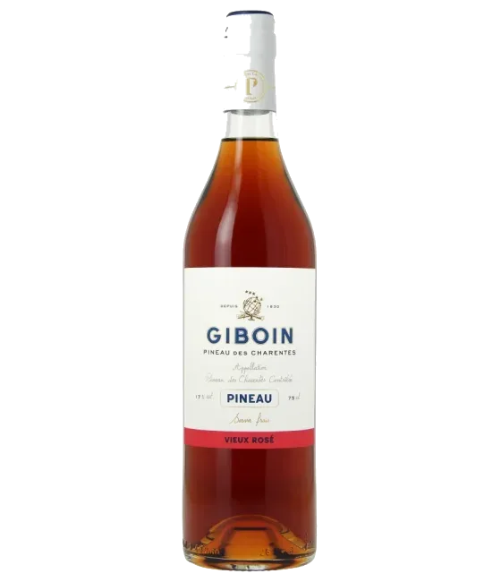 Giboin Vieux Rose Pineau, fles bij slijterij t Bockje in Bathmen