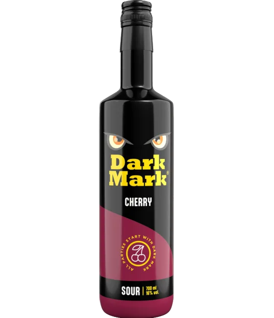 Dark Mark Cherry, fles bij slijterij t Bockje in Bathmen