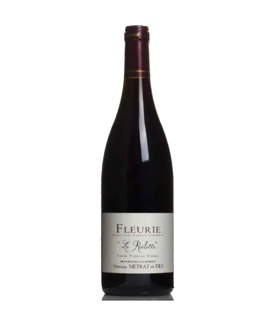 Fleurie La Roilette – Domaine Bernard Métrat, fles bij slijterij t Bockje in Bathmen