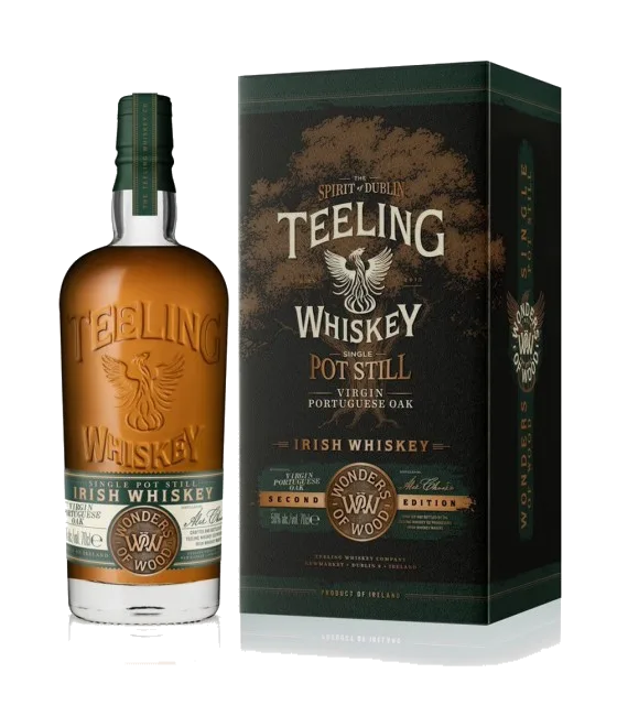 Teeling Wonders of Wood Second Edition, fles bij slijterij t Bockje in Bathmen