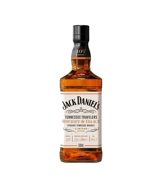 Jack Daniel’s Tennessee Travellers Sweet & Oaky, fles bij slijterij t Bockje in Bathmen