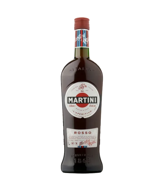 Martini Vermouth Rosso, fles bij slijterij t Bockje in Bathmen