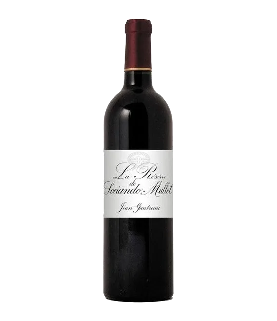 La Reserve de Sociando Mallet Haut-Médoc 2013, fles bij slijterij t Bockje in Bathmen