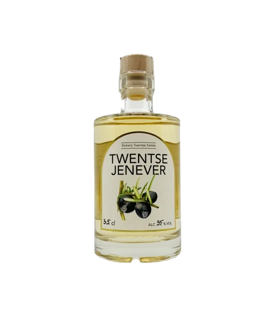 Twentse Ketels Twentse Jenever, fles bij slijterij t Bockje in Bathmen