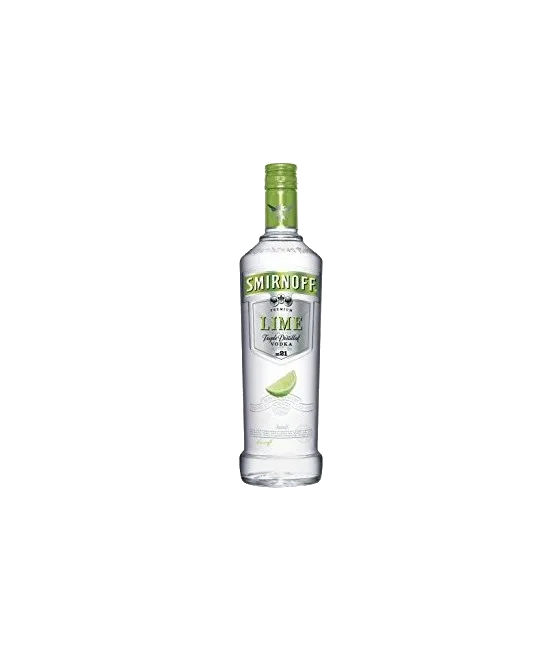 Smirnoff Lime, fles bij slijterij t Bockje in Bathmen