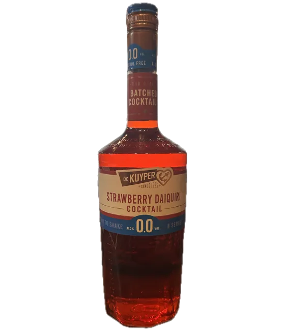 De Kuyper Batched 0,0% Strawberry Daiquiri, fles bij slijterij t Bockje in Bathmen