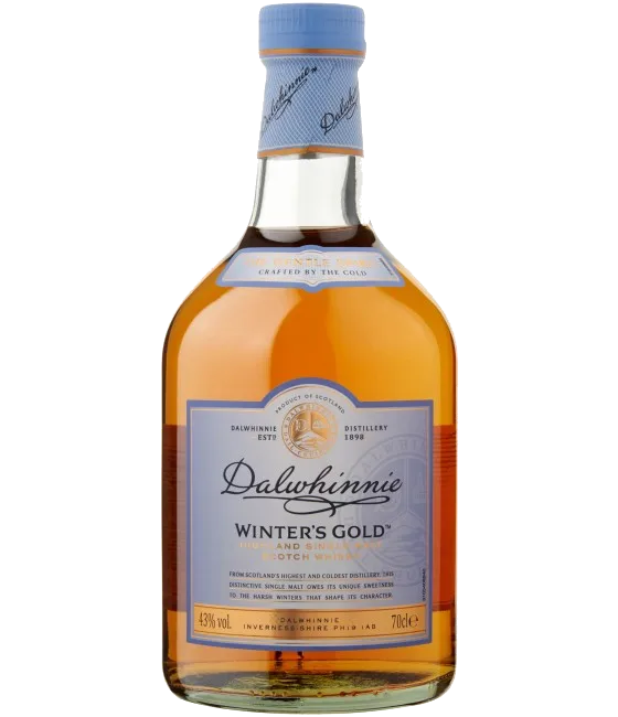 Dalwhinnie Winter’s Gold, fles bij slijterij t Bockje in Bathmen