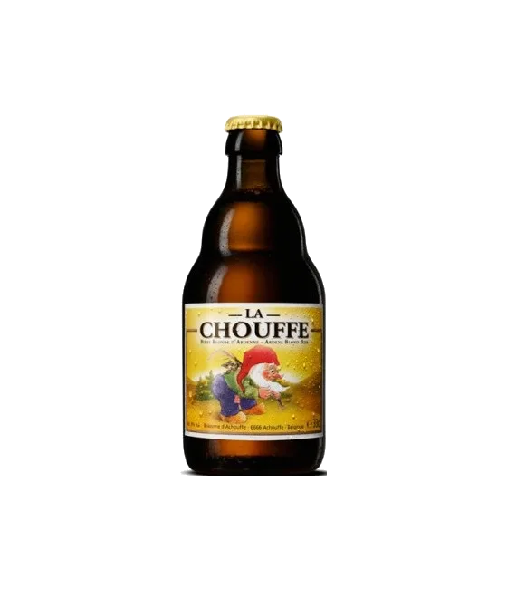 Brasserie d’Achouffe La Chouffe Blond, fles bij slijterij t Bockje in Bathmen