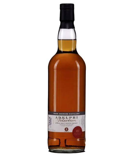 Adelphi Selection Ardmore 8 Years Old 2016 #1052, fles bij slijterij t Bockje in Bathmen
