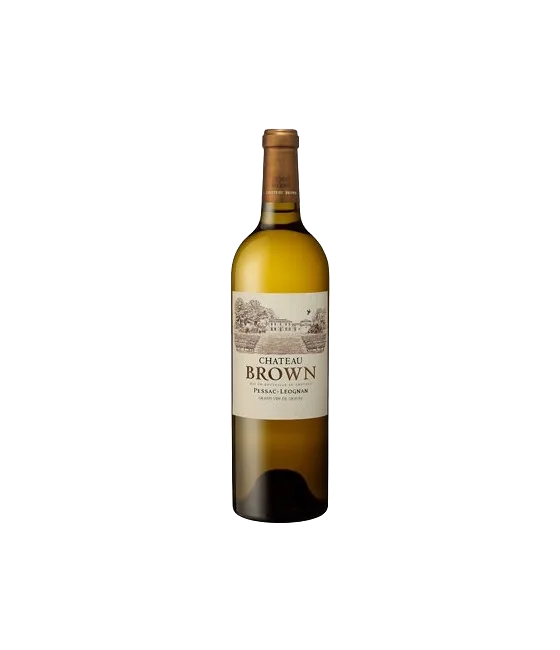 Chateau Brown Pessac Leognan Blanc, fles bij slijterij t Bockje in Bathmen