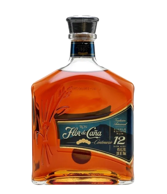 Flor de Cana 12 Years Old, fles bij slijterij t Bockje in Bathmen