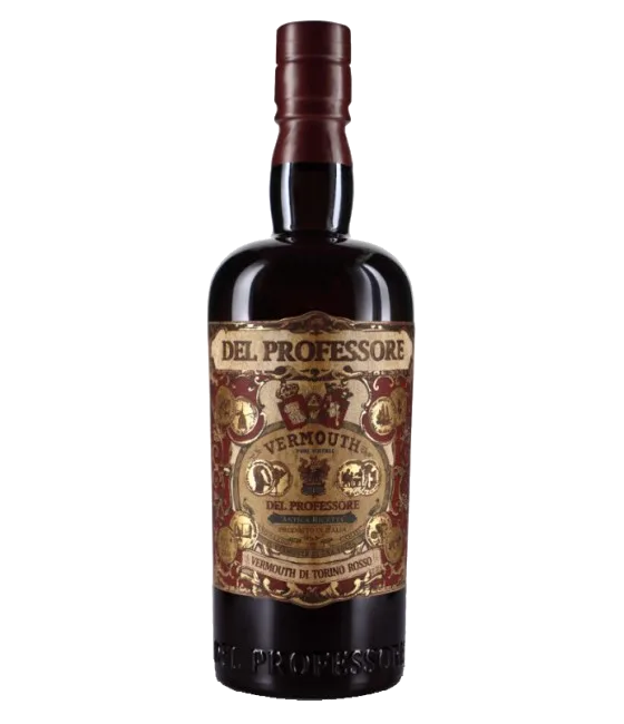 Del Professore Vermouth di Torino Rosso, fles bij slijterij t Bockje in Bathmen