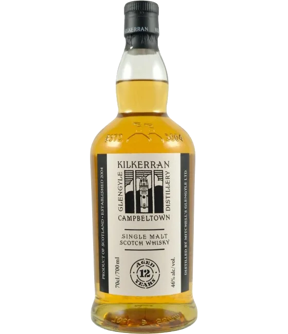 Kilkerran 12 Years Old 2025, fles bij slijterij t Bockje in Bathmen