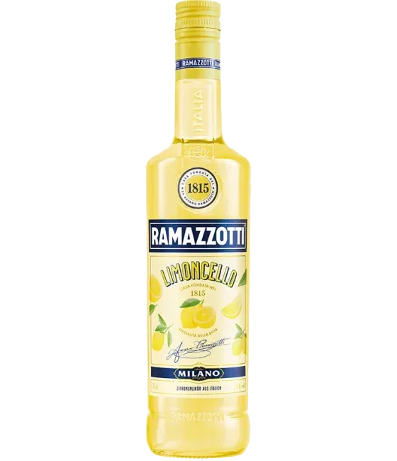 Ramazzotti Limoncello, fles bij slijterij t Bockje in Bathmen