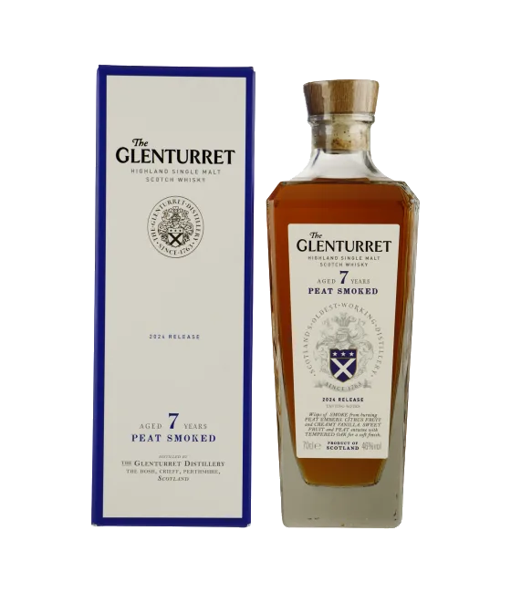 The Glenturret 7 Years Old Peat Smoked – 2024 Release