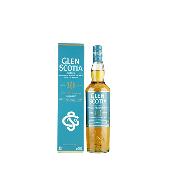 Glen Scotia 10 Years Old Single Malt Campbeltown, fles bij slijterij t Bockje in Bathmen