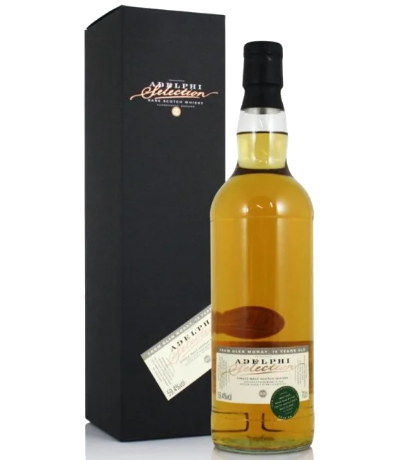 ADELPHI DISTILLERY Glen Moray 2008 10 years old, fles bij slijterij t Bockje in Bathmen