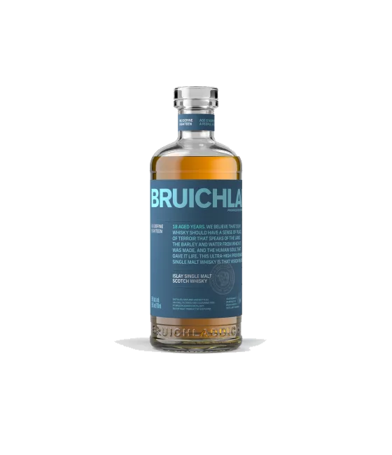 Bruichladdich 18 Years Old Re/Define Eighteen, fles bij slijterij t Bockje in Bathmen