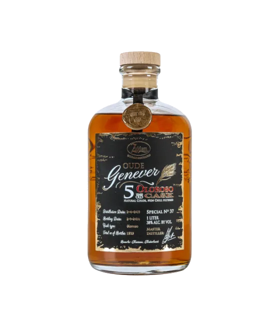 Oude Genever Oloroso Special #37, fles bij slijterij t Bockje in Bathmen