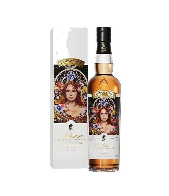 Compass Box Hedonism 2026, fles bij slijterij t Bockje in Bathmen