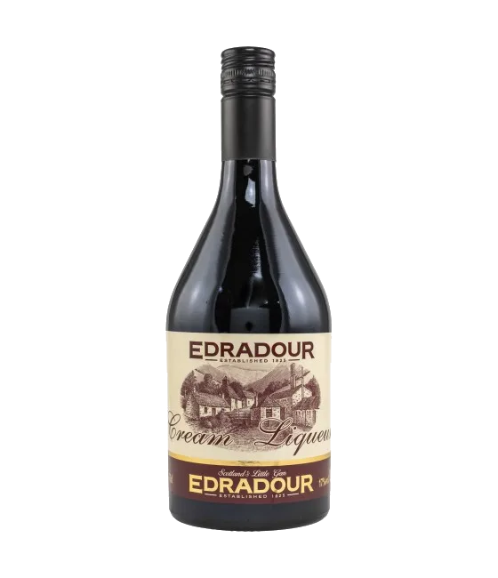 Edradour Cream Liqueur, fles bij slijterij t Bockje in Bathmen