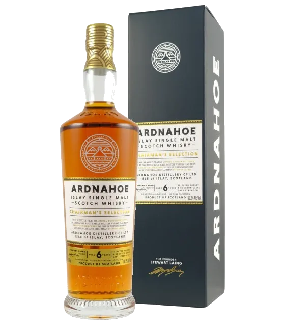 Ardnahoe 6 Years Old Chairman’s Selection, fles bij slijterij t Bockje in Bathmen