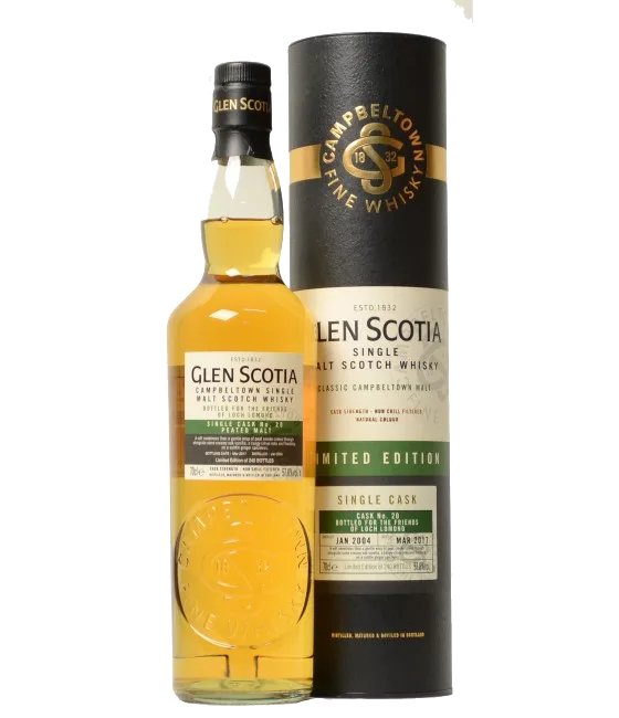 Glen Scotia Single Bourbon Cask 11 Years Old Single Malt Scotch Whisky, fles bij slijterij t Bockje in Bathmen