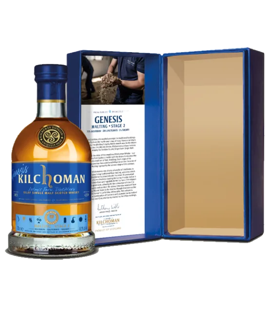 Kilchoman Genesis Malting Stage 2, fles bij slijterij t Bockje in Bathmen