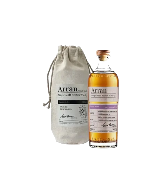 Arran Duero Discovery Signature Series Edition 3, fles bij slijterij t Bockje in Bathmen