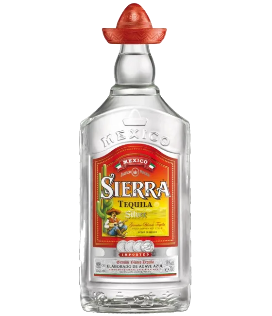 Sierra Tequila Silver 35 cl, fles bij slijterij t Bockje in Bathmen
