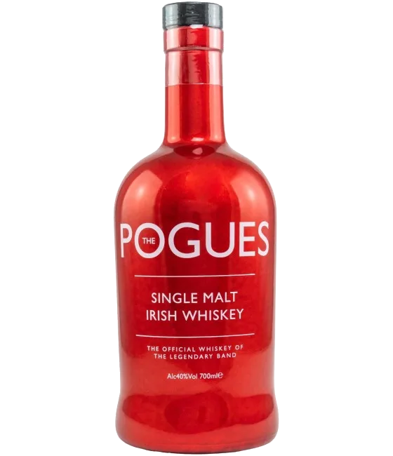 The Pogues Red Irish Whiskey, fles bij slijterij t Bockje in Bathmen