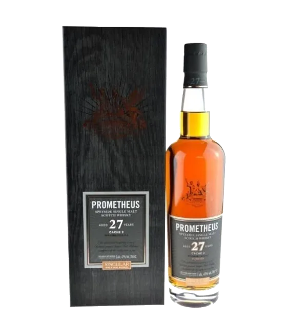 Prometheus 27 Years Old Vintage 1988 Single Malt Whisky 2 Nd Release 2015, fles bij slijterij t Bockje in Bathmen