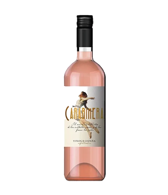 Carabinera Rose, fles bij slijterij t Bockje in Bathmen