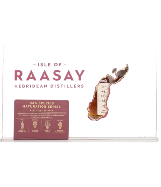 Isle of Raasay Oak Species Tasting Pack, fles bij slijterij t Bockje in Bathmen